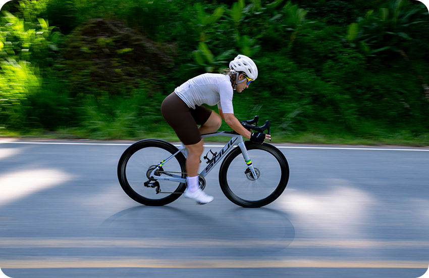 bretelle ciclismo feminino marrom